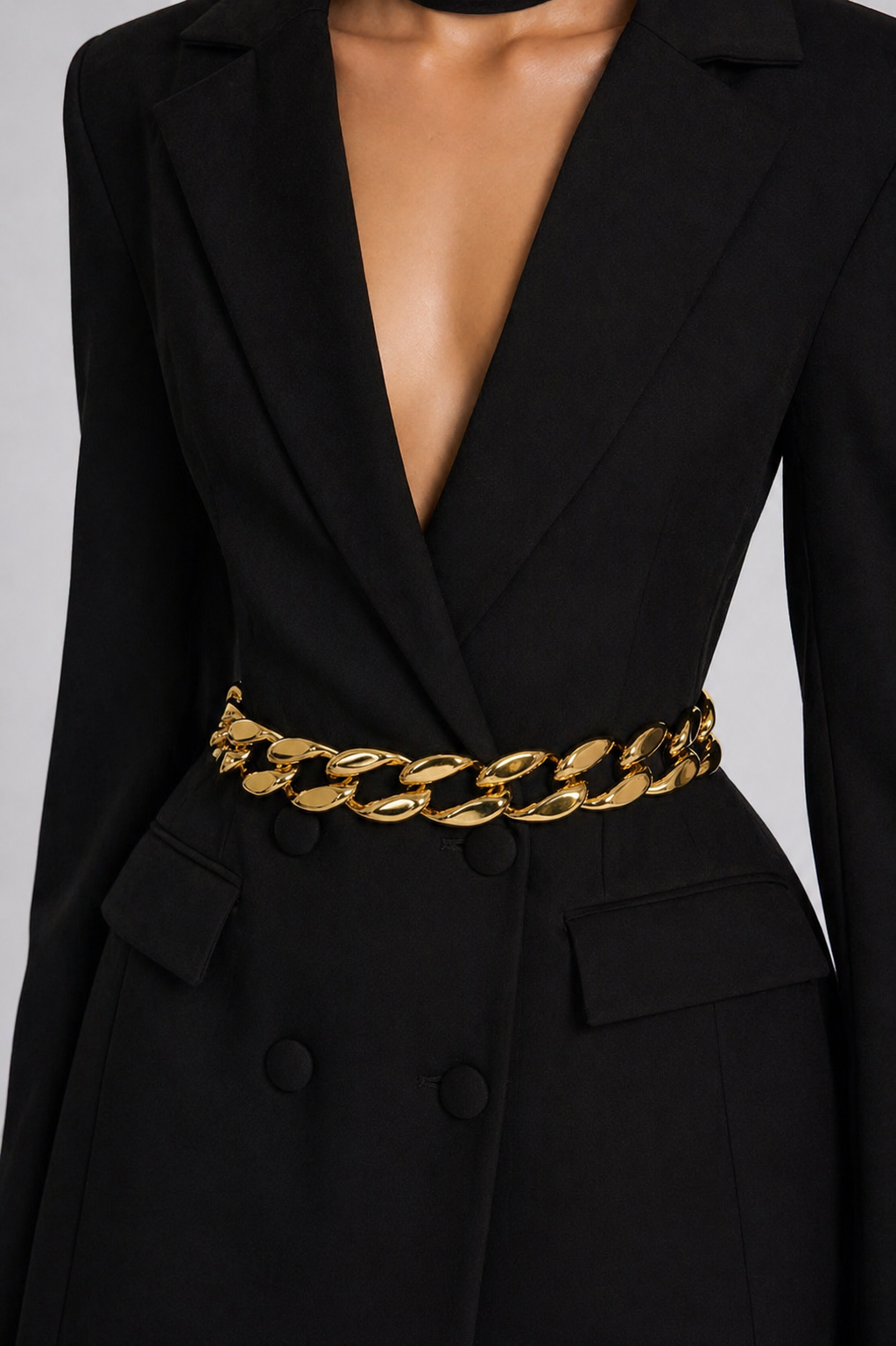 Chunky chain belt